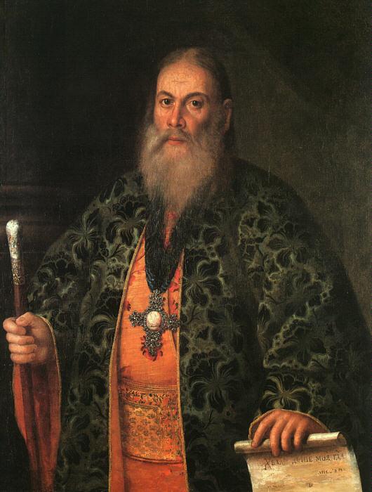 Antropov, Aleksei Portrait of Father Fyodor Dubyansky oil painting picture